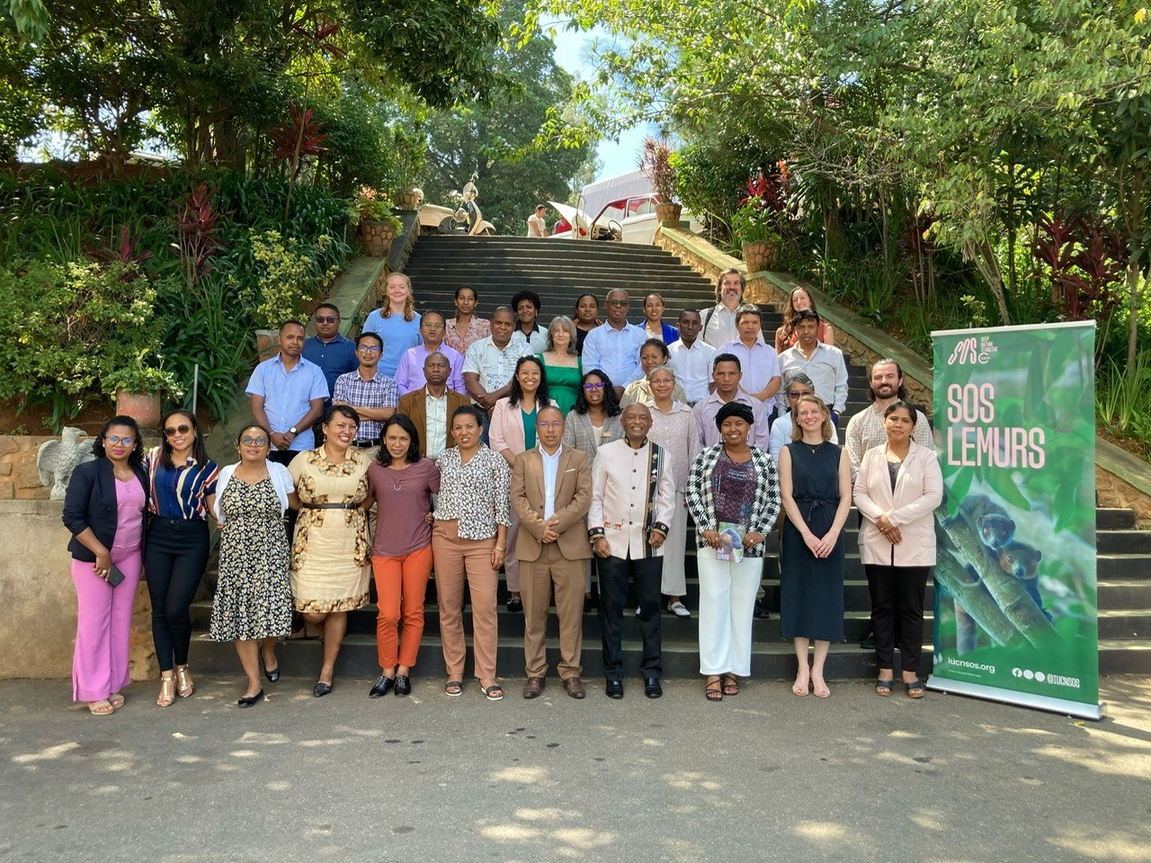 Participants of the SOS Lemurs grantee workshop in Madagascar