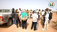 Visite terrain à Thiès